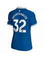 Billige Everton Jarrad Branthwaite #32 Hjemmedrakt Dame 2023-24 Kortermet